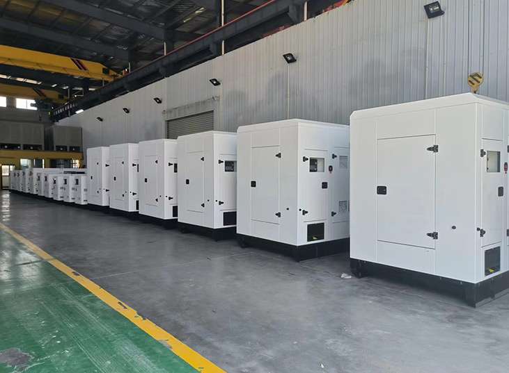 非洲矿业客户静音机组